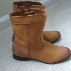 Frye Cara Roper short Riding Boots-NEW